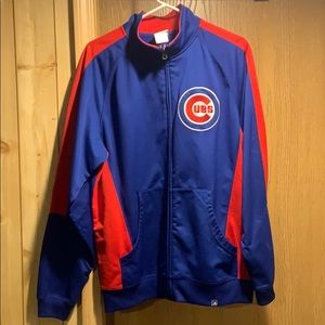 Cubs zip up Majestic jacket